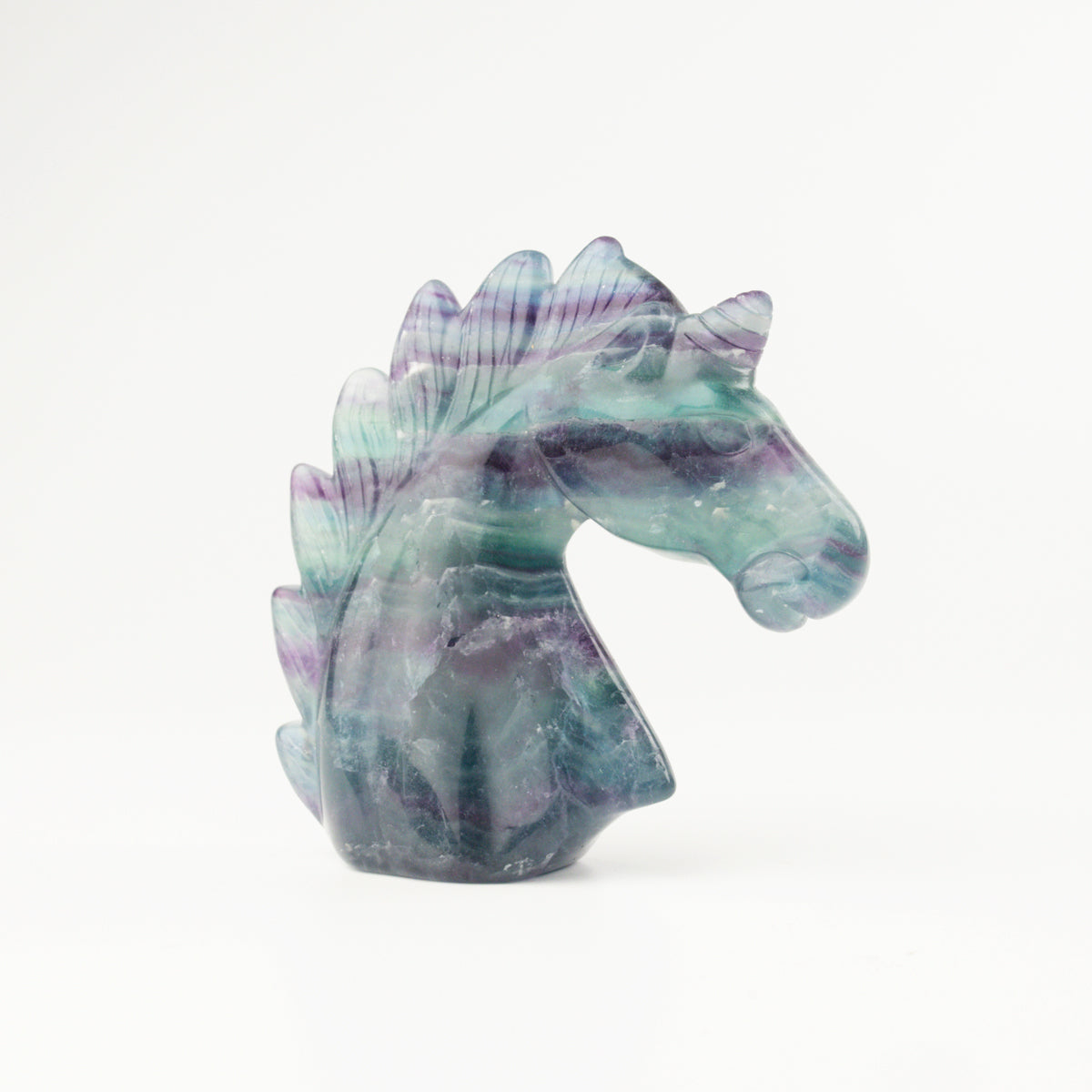 1.4-2 inch Carved Unicorn