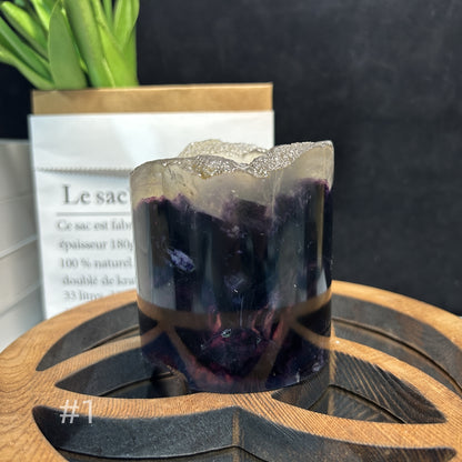 Fluorite lamp bucket