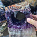 Fluorite lamp bucket