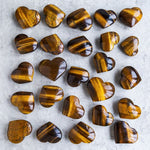 Tiger's Eye Heart