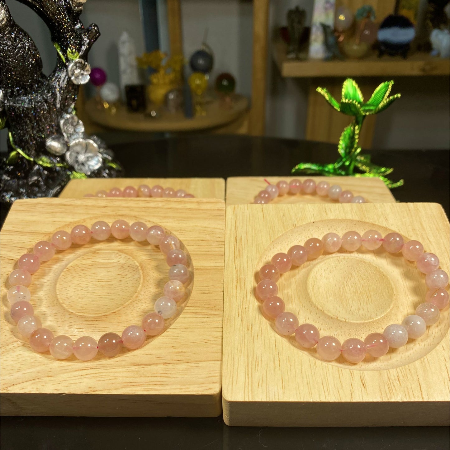 rose quartz bracelet