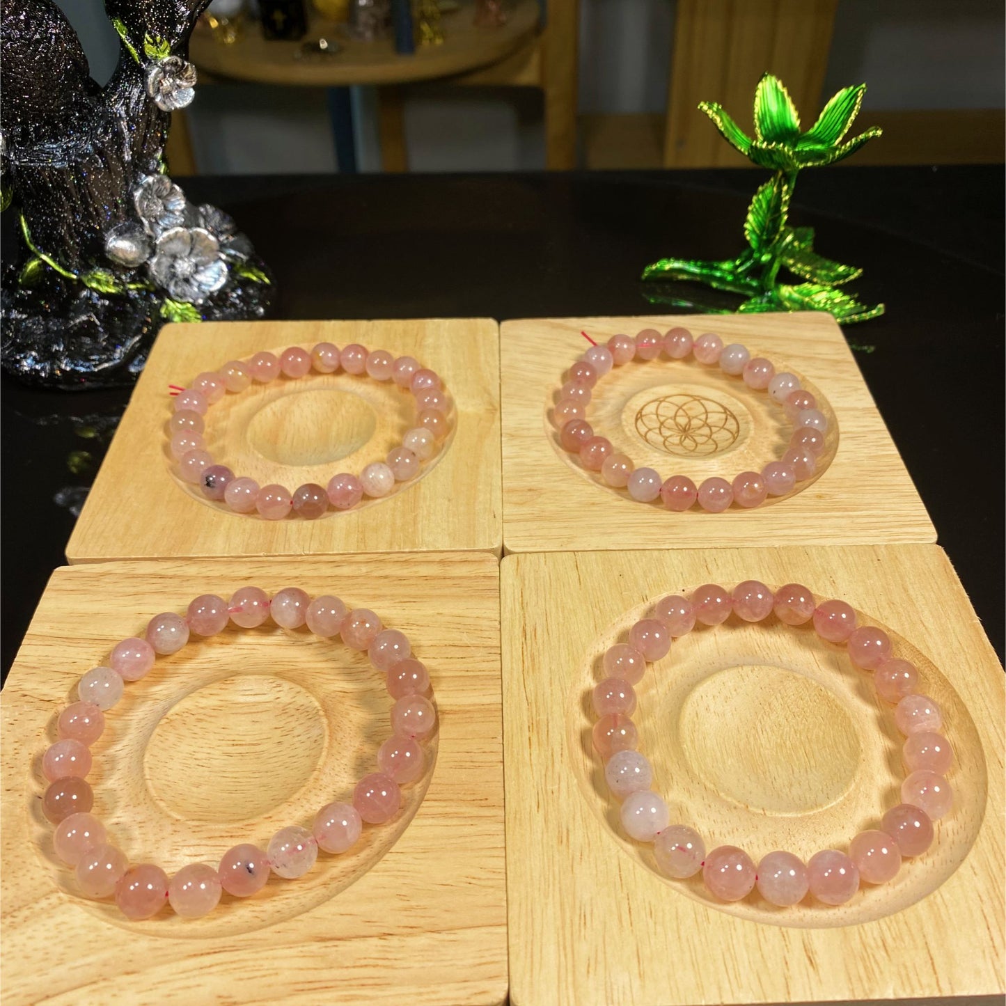 rose quartz bracelet