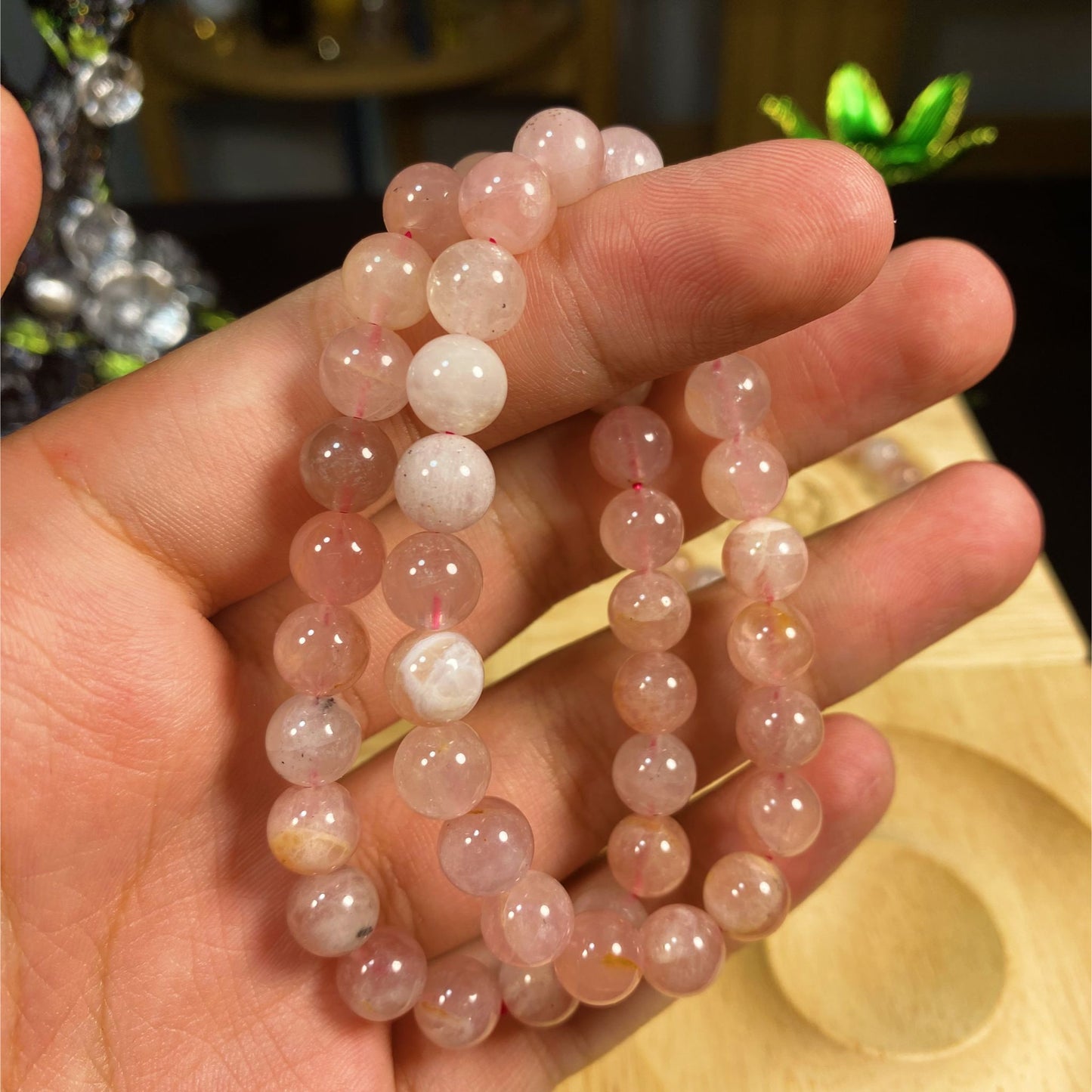 rose quartz bracelet